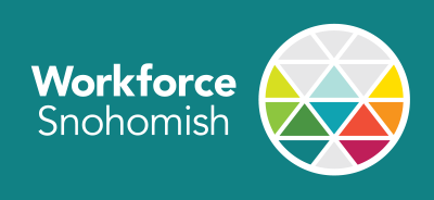 Workforce Snohomish Logo on Dark Background